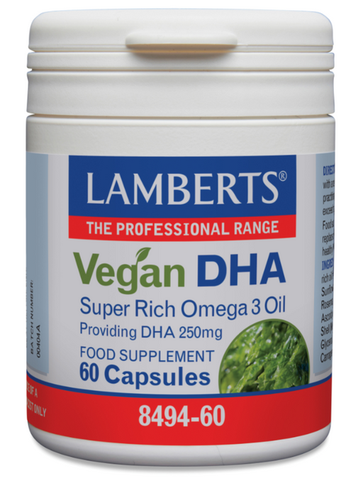Lamberts Vegan DHA 60's - Dennis the Chemist