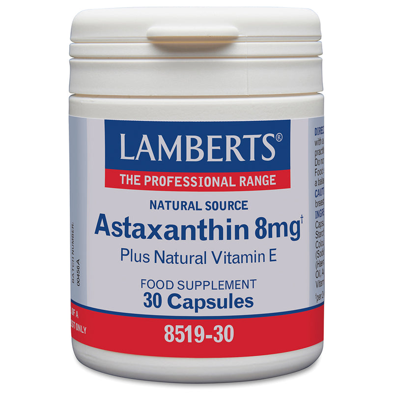 Lamberts Astaxanthin 8mg 30’s - Dennis the Chemist