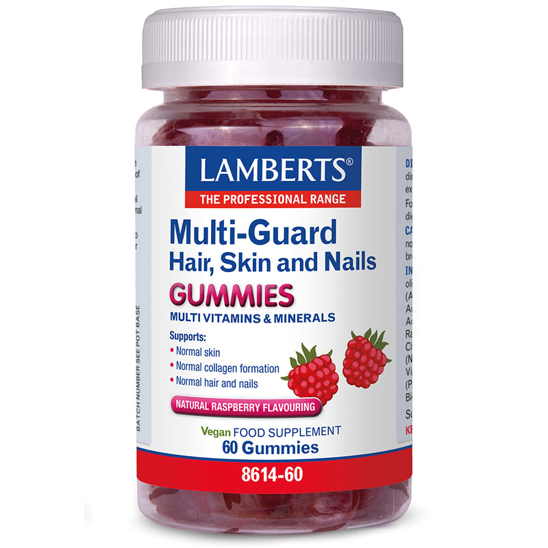 Lamberts Multi-Guard Hair, Skin and Nails Gummies 60s - Dennis the Chemist