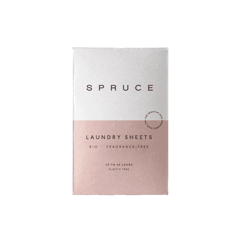 Spruce Laundry Sheets Bio Fragrance-Free 30 Sheets Up To 60 Loads