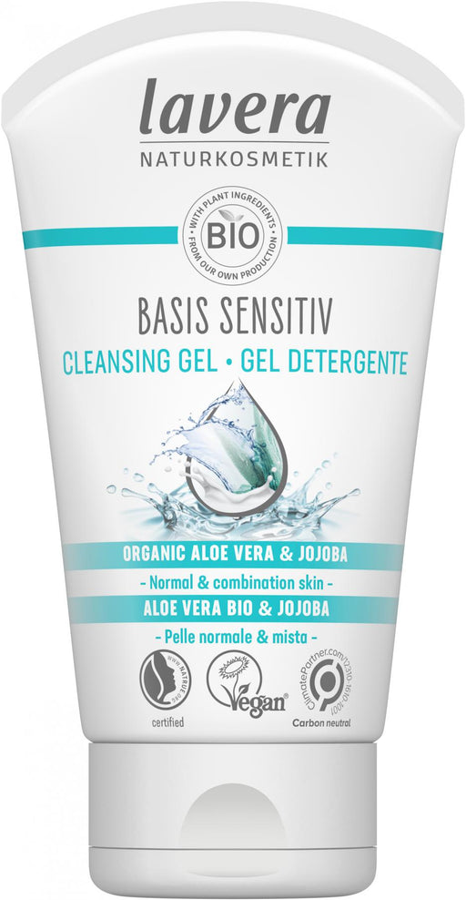 Lavera Basis Sensitiv Cleansing Gel 125ml - Dennis the Chemist