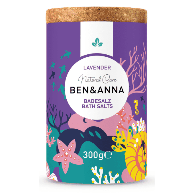 Ben & Anna Lavender Bath Salts 300g
