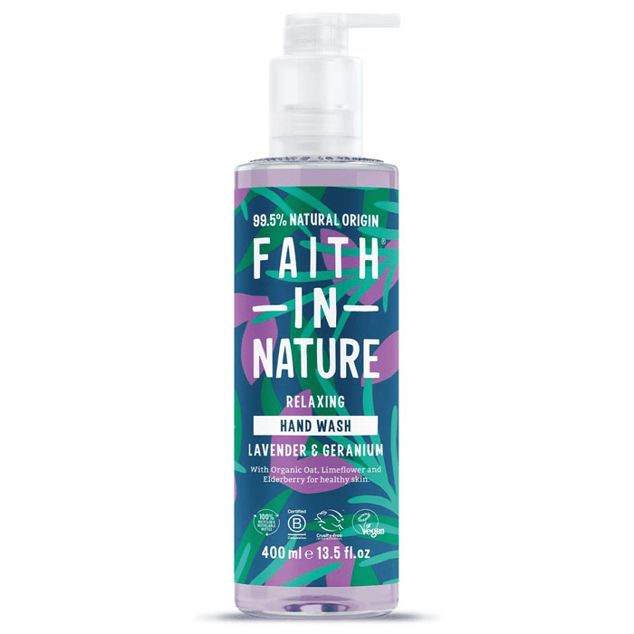 Faith In Nature Lavender & Geranium Hand Wash (Relaxing) 400ml