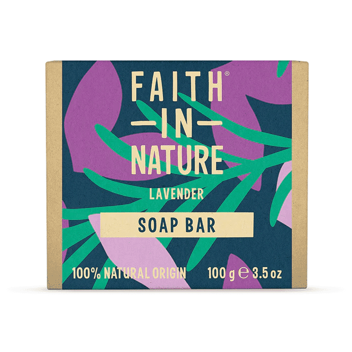 Faith In Nature Lavender Soap Bar 100g