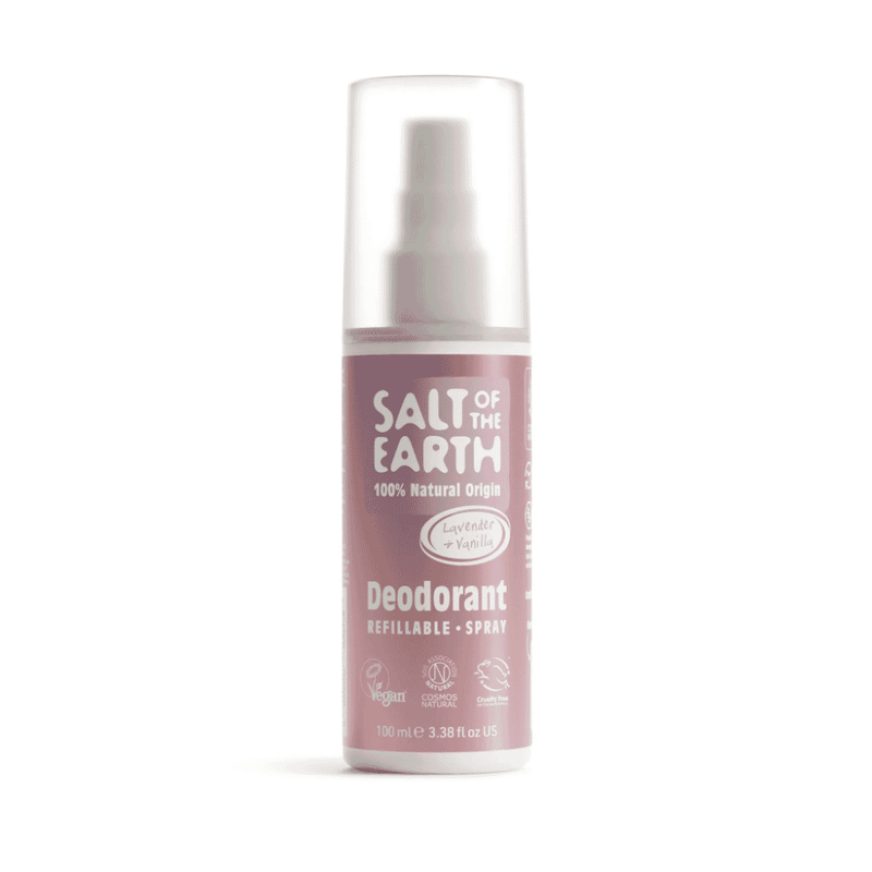 Salt of the Earth Lavender & Vanilla Deodorant Refillable Spray 100ml