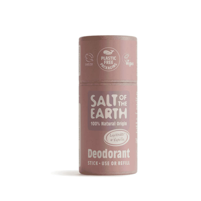 Salt of the Earth Lavender & Vanilla Deodorant Stick - Use or Refill 75g