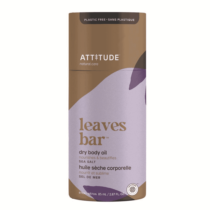 ATTITUDE Leaves Bar Dry Body Oil Sea Salt 85ml