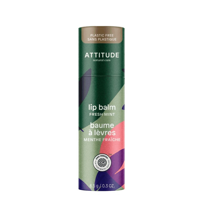 ATTITUDE Leaves Bar Lip Balm Fresh Mint 8.5g