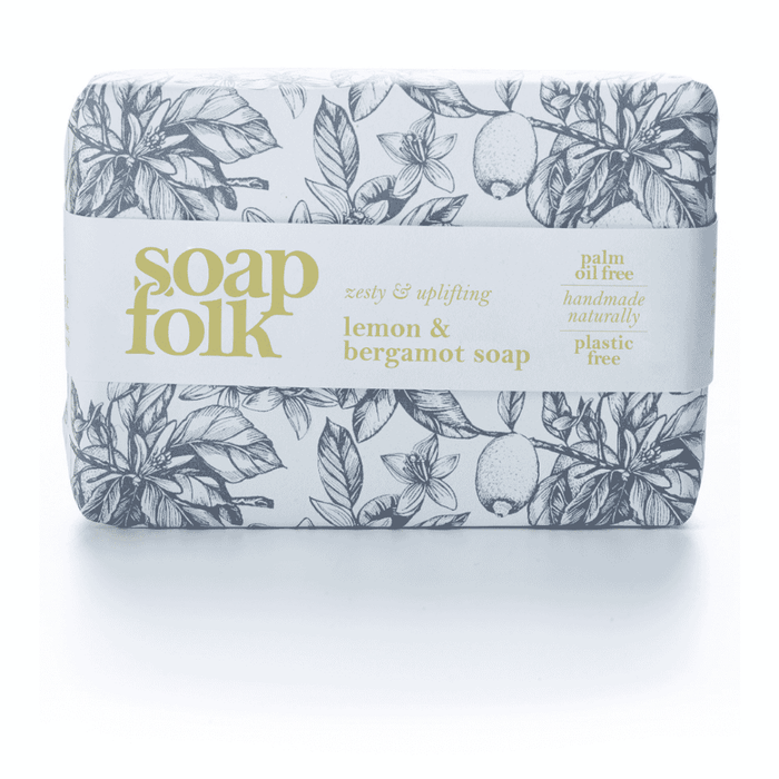 Soap Folk Lemon & Bergamot Soap 105g