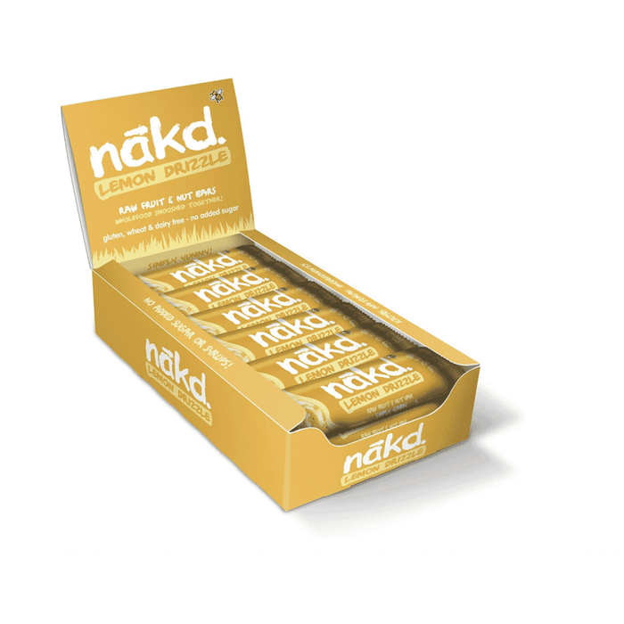 Nakd Lemon Drizzle 18 x 35g Bar (CASE)