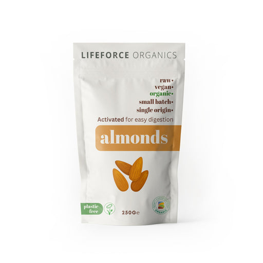Lifeforce Organics Activated Almonds 250g SINGLE - Dennis the Chemist