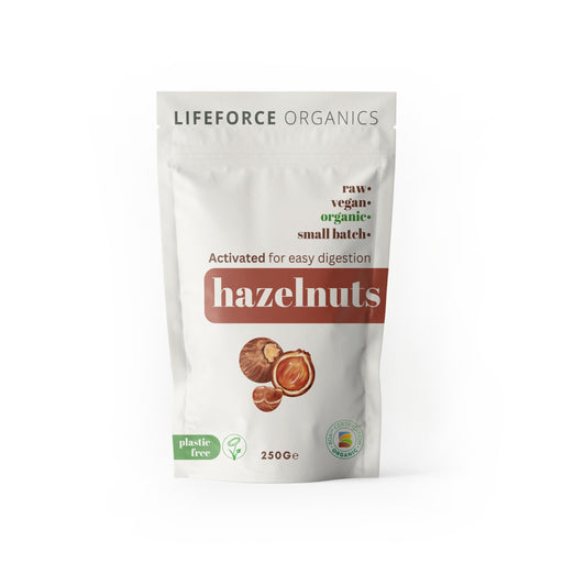 Lifeforce Organics Activated Hazelnuts 250g SINGLE - Dennis the Chemist