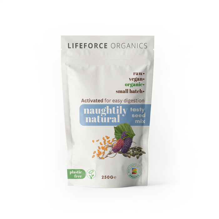 Lifeforce Organics Activated Naughtily Natural Tasty Seed Mix 250g SINGLE - Dennis the Chemist