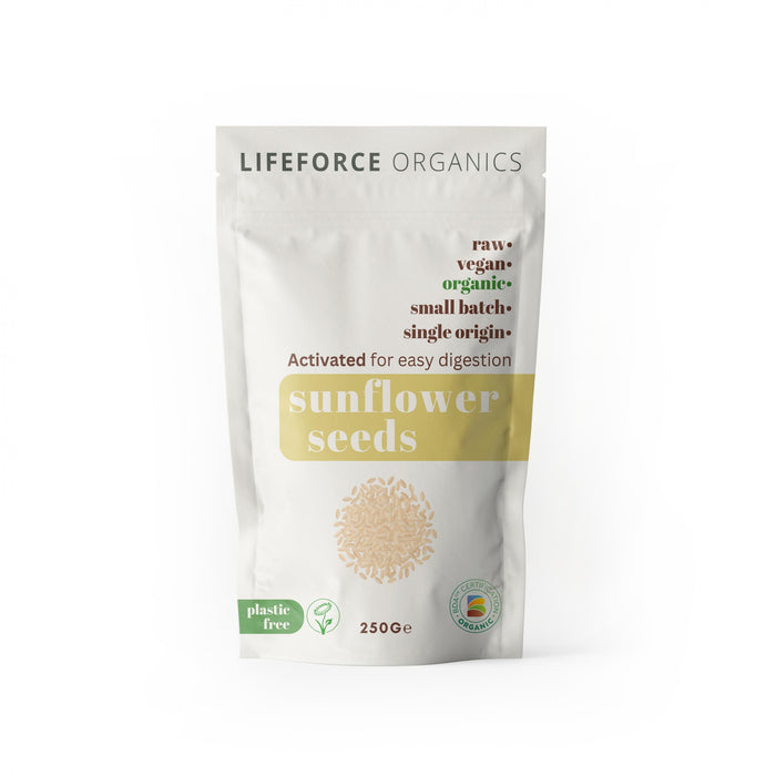 Lifeforce Organics Activated Sunflower Seeds 250g SINGLE