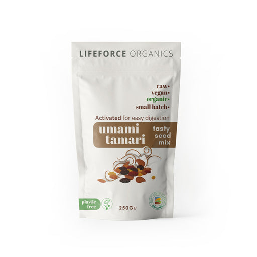 Lifeforce Organics Activated Umami Tamari Tasty Seed Mix 250g SINGLE - Dennis the Chemist