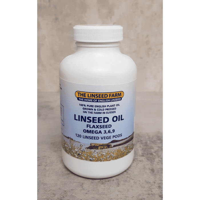 The Linseed Farm Linseed Oil Flaxseed Omega 3,6,9 (Vege Pods) 120s