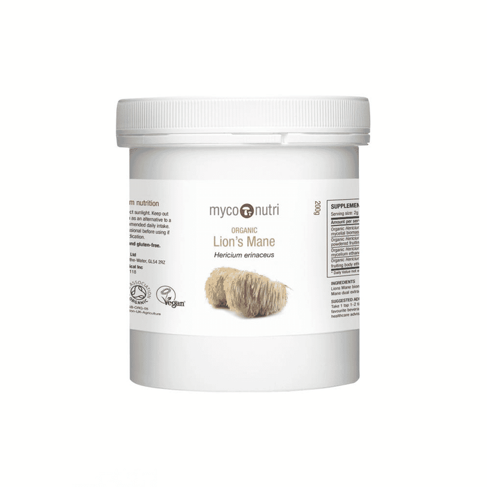 MycoNutri Lion's Mane (Organic) Powder 200g