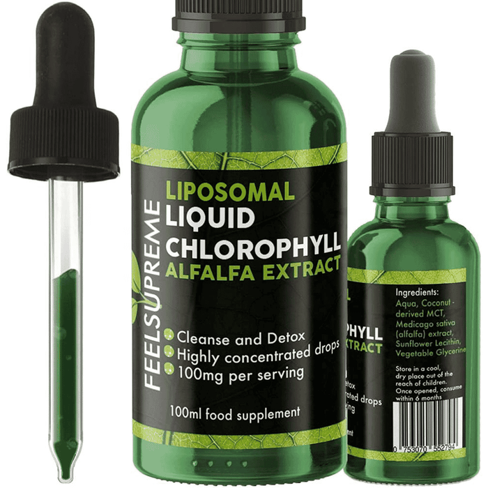 Feel Supreme Liposomal Liquid Chlorophyll  Alfalfa Extract 100ml