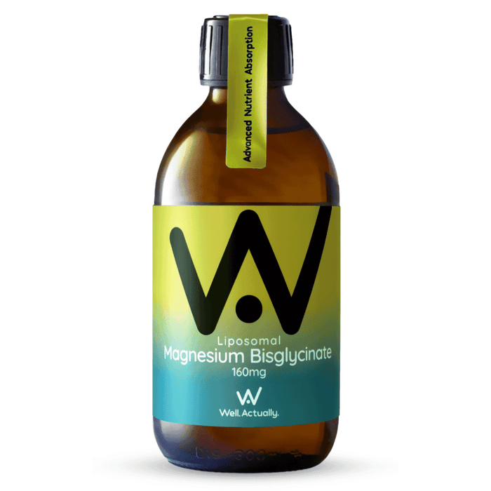 Well.Actually. Liposomal Magnesium Bisglycinate Apple Twist Flavour 250ml
