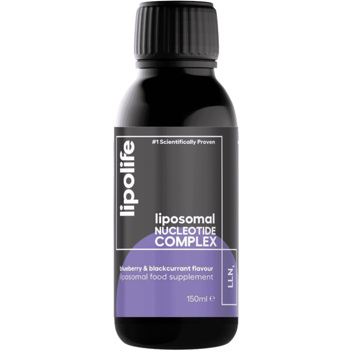 Lipolife Liposomal Nucleotide Complex Blueberry & Blackcurrant Flavour 150ml (Formerly Nucleotide Unflavoured 240ml)