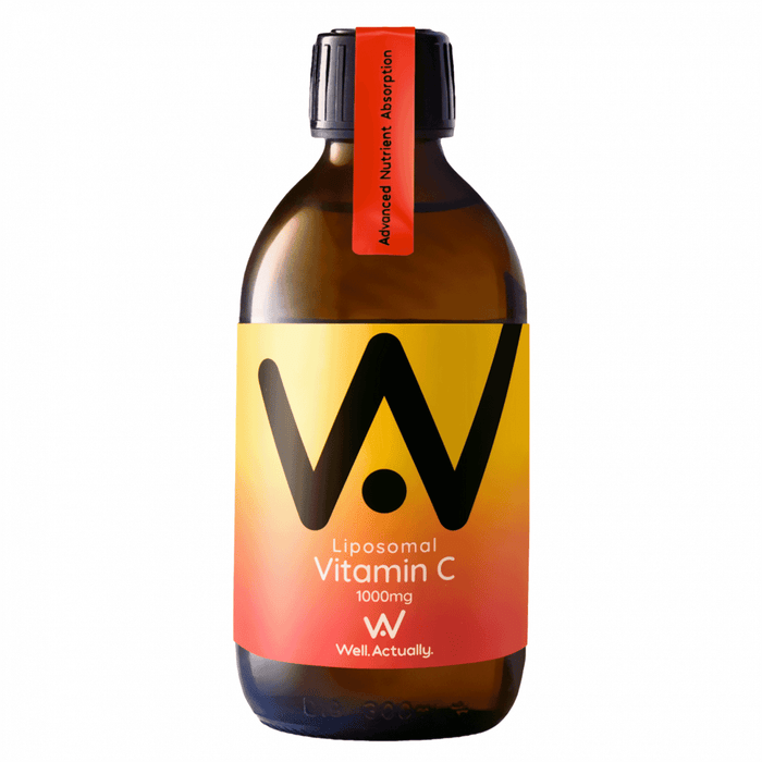 Well.Actually. Liposomal Vitamin C 1000mg Fruit Fusion Flavour 250ml