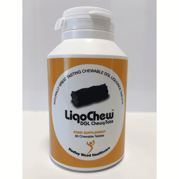 Hadley Wood Healthcare LiqoChew DGL ChewyTabs 60s