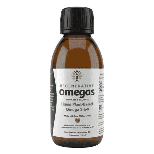 Regenerative Omegas Liquid Plant-Based Omega 3-6-9 with Ahiflower Oil 150ml
