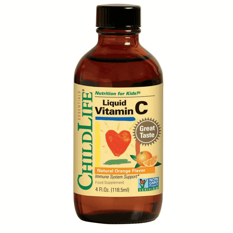 ChildLife Essential Liquid Vitamin C Natural Orange Flavour 118ml