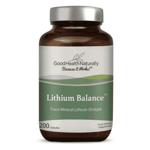 Good Health Naturally Lithium Balance Capsules 200s