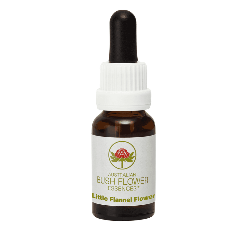 Australian Bush Flower Essences Little Flannel Flower (Stock Bottle) 15ml