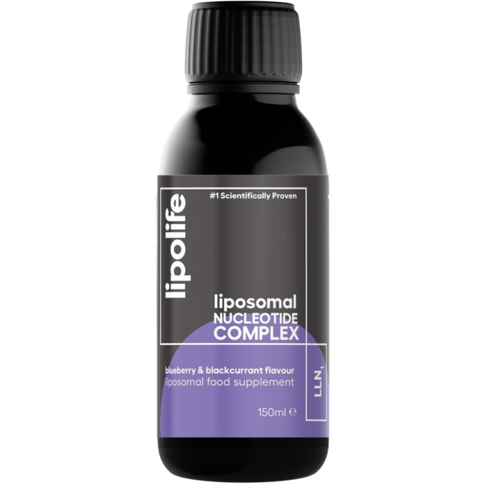 Lipolife Liposomal Nucleotide Complex Blueberry & Blackcurrant Flavour 150ml (Formerly Nucleotide Unflavoured 240ml) - Dennis the Chemist
