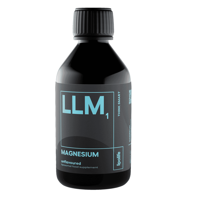 Lipolife LLM1 Magnesium Unflavoured 240ml (Liposomal)