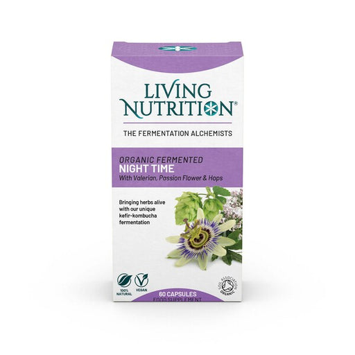 Living Nutrition Organic Fermented Night Time 60's - Dennis the Chemist
