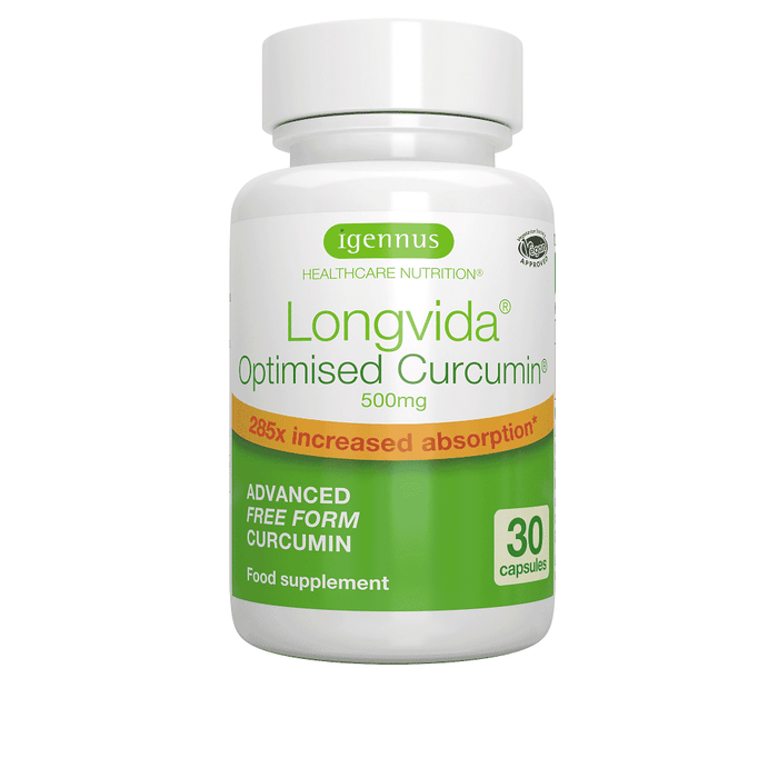 Igennus Longvida Optimised Curcumin 500mg 30s