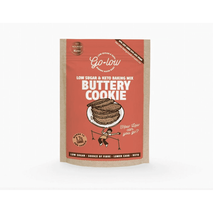 Go-Low Low Sugar & Keto Baking Mix Buttery Cookie 179g