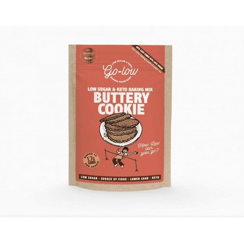Go-Low Low Sugar & Keto Baking Mix Buttery Cookie 179g