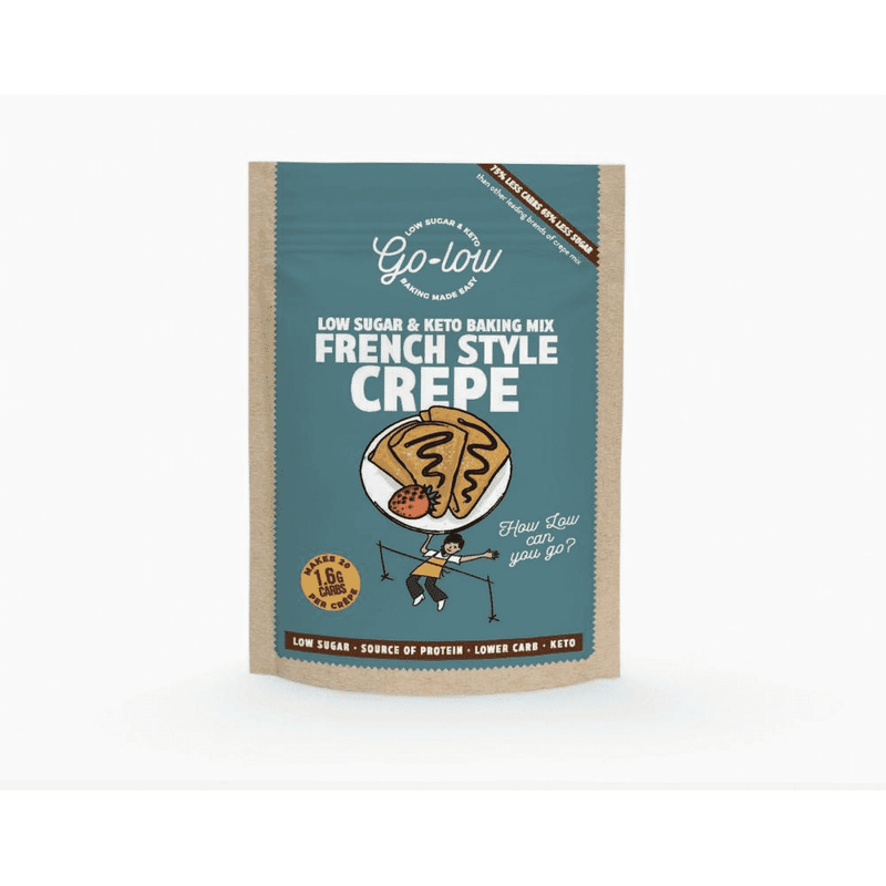 Go-Low Low Sugar & Keto Baking Mix French Style Crepe 200g