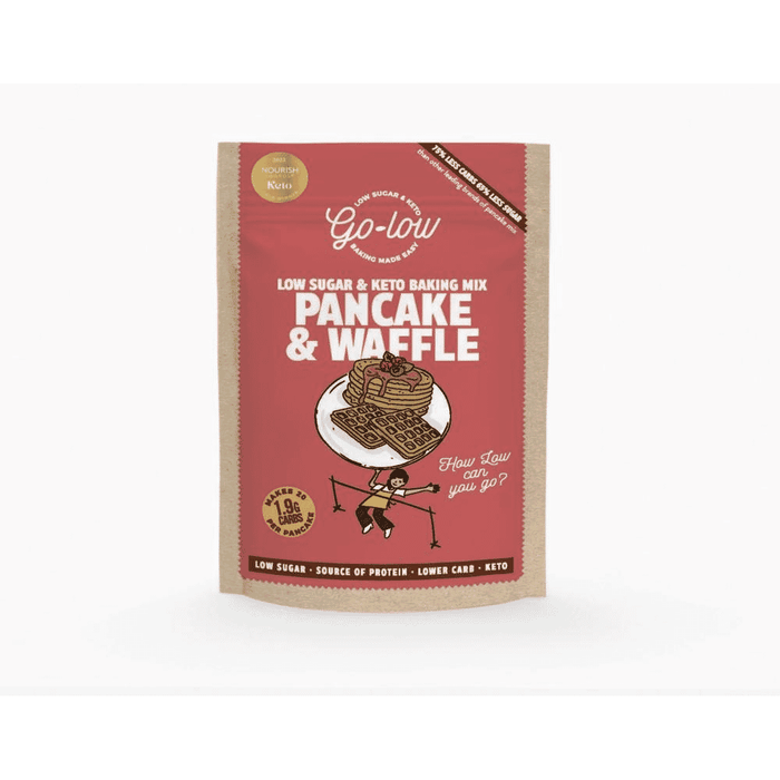 Go-Low Low Sugar & Keto Baking Mix Pancake & Waffle 210g