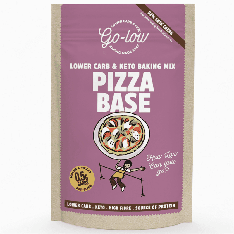 Go-Low Lower Carb & Keto Baking Mix Pizza Base 148g