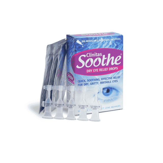 Clinitas Lubricant Eye Drops 30 Resealable Droppers 0.5ml