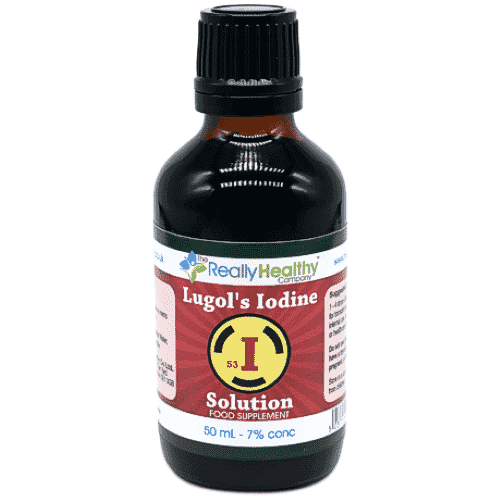 The Really Healthy Company Lugols Iodine with Dropper  7% 50ml