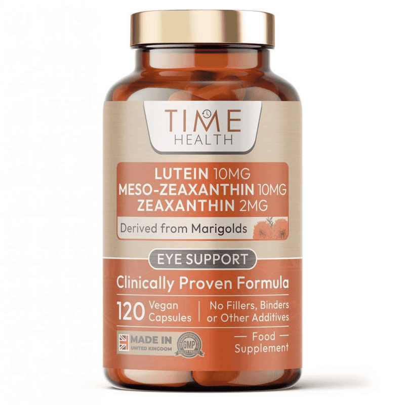 Time Health Lutein 10mg Meso-Zeaxanthin 10mg Zeaxanthin 2mg 120s