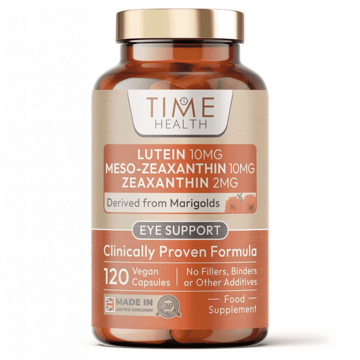 Time Health Lutein 10mg Meso-Zeaxanthin 10mg Zeaxanthin 2mg 120s