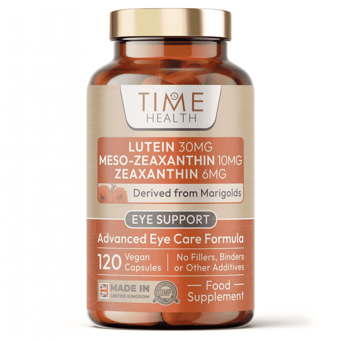 Time Health Lutein 30mg Meso-Zeaxanthin 10mg Zeaxanthin 6mg 120s