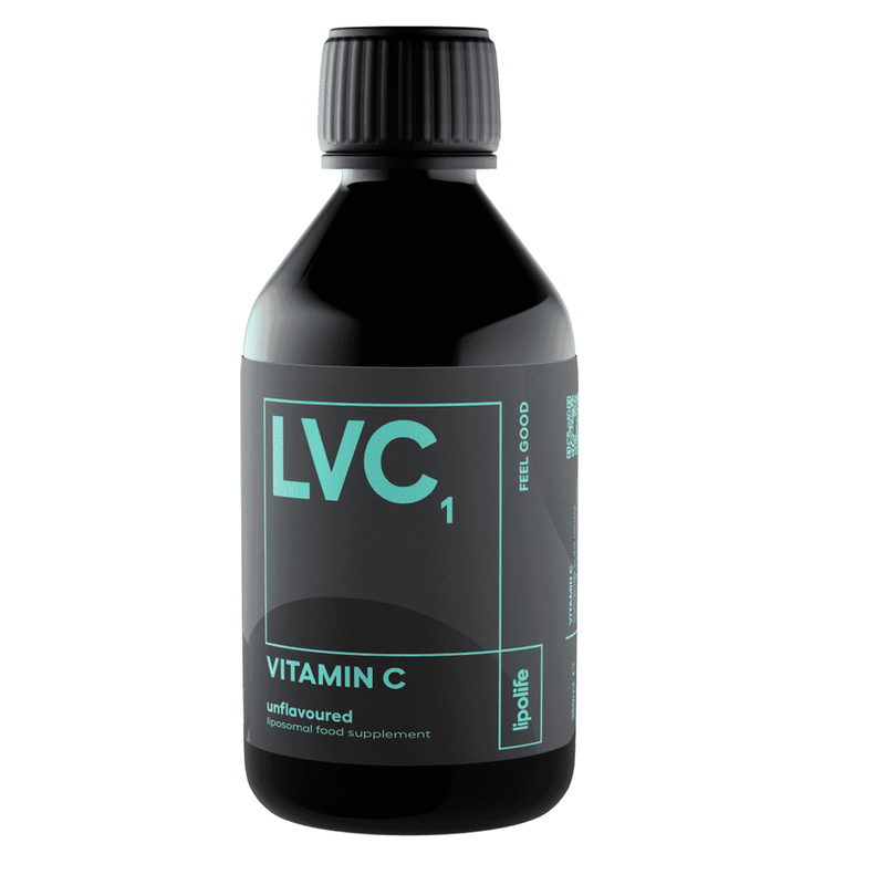 Lipolife LVC1 Vitamin C Unflavoured 240ml (Liposomal)