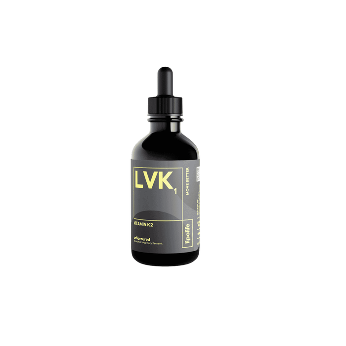 Lipolife LVK1 Vitamin K2 Unflavoured 60ml (Liposomal)