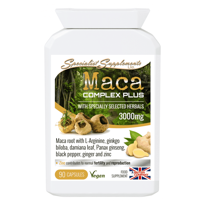 Specialist Supplements Maca Complex Plus 90s