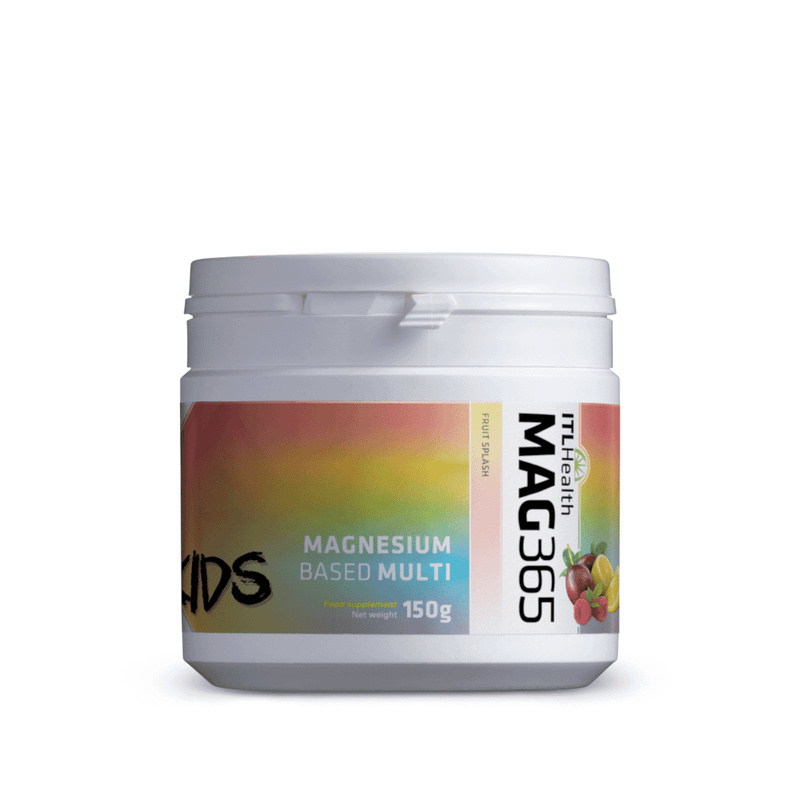 ITL Health MAG365 KIDS Magnesium Based Multi Fruit Splash 150g