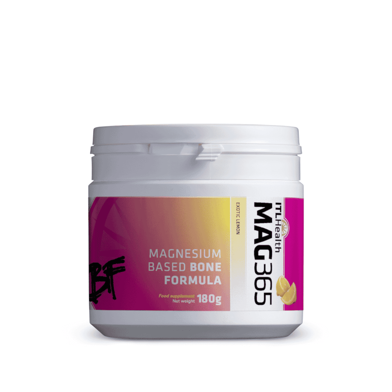ITL Health MAG365 Magnesium Based Bone Formula Exotic Lemon 180g