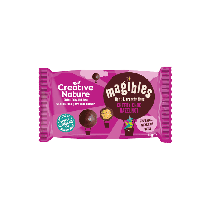 Creative Nature Magibles Cheeky Choc HazelNOT 30g x 15 CASE